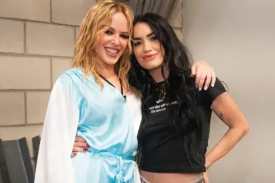 “Casi me desmayo”: la emoción de Lali Espósito por su encuentro con Kylie Minogue