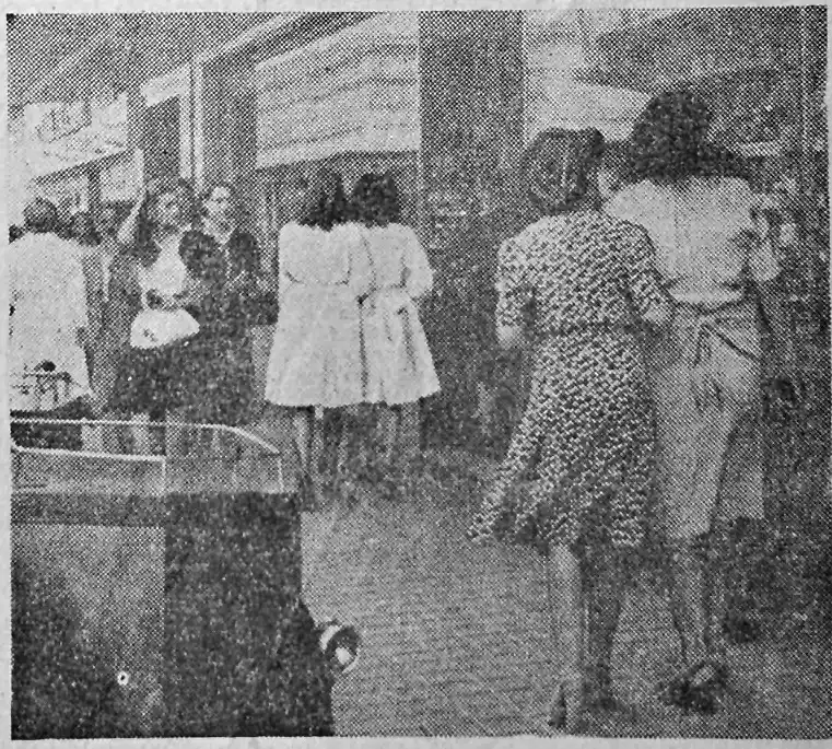 Recuerdos fotográficos: 1946. Se abre la primera “calle paseo”  capitalina