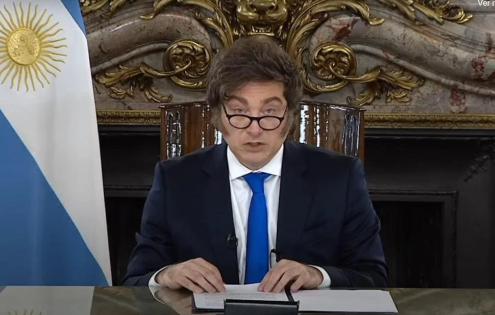 EN CADENA NACIONAL: Fuerte mensaje de Milei antes de las elecciones 