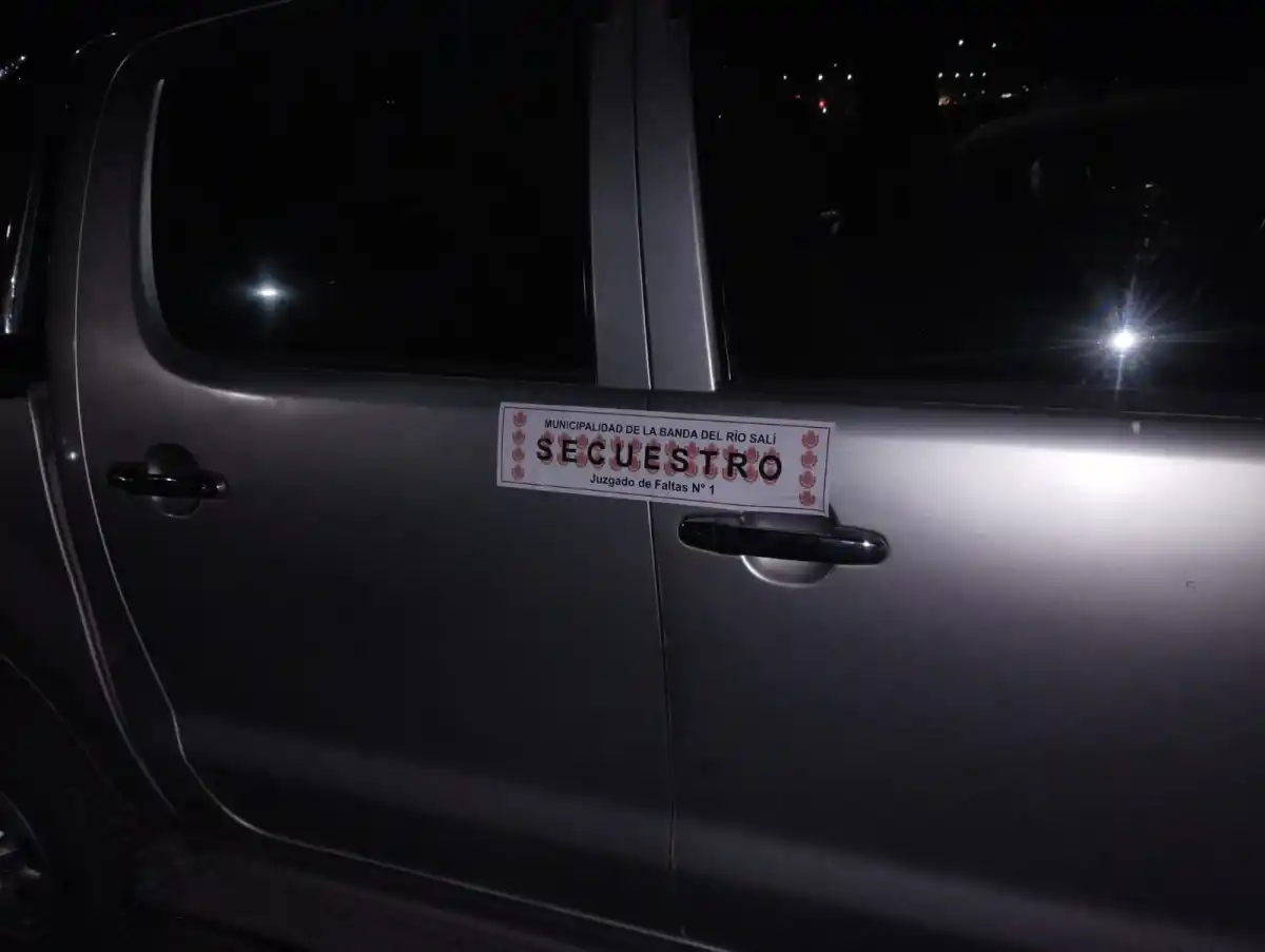 En solo tres horas, secuestraron 33 vehículos por infracciones y alcoholemia en Lastenia