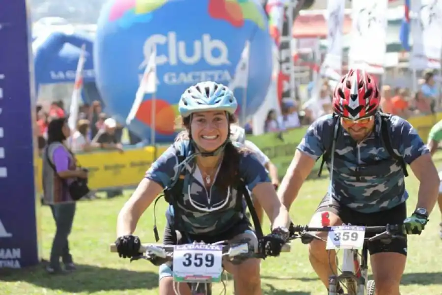 Julieta Carilla en una de las ediciones del Trasmontaña.