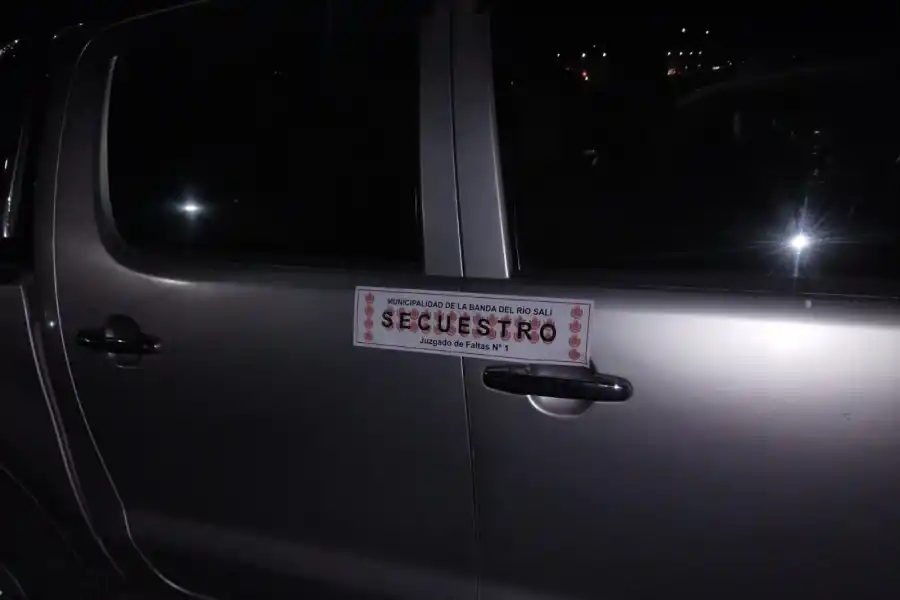 En solo tres horas, secuestraron 33 vehículos por infracciones y alcoholemia en Lastenia