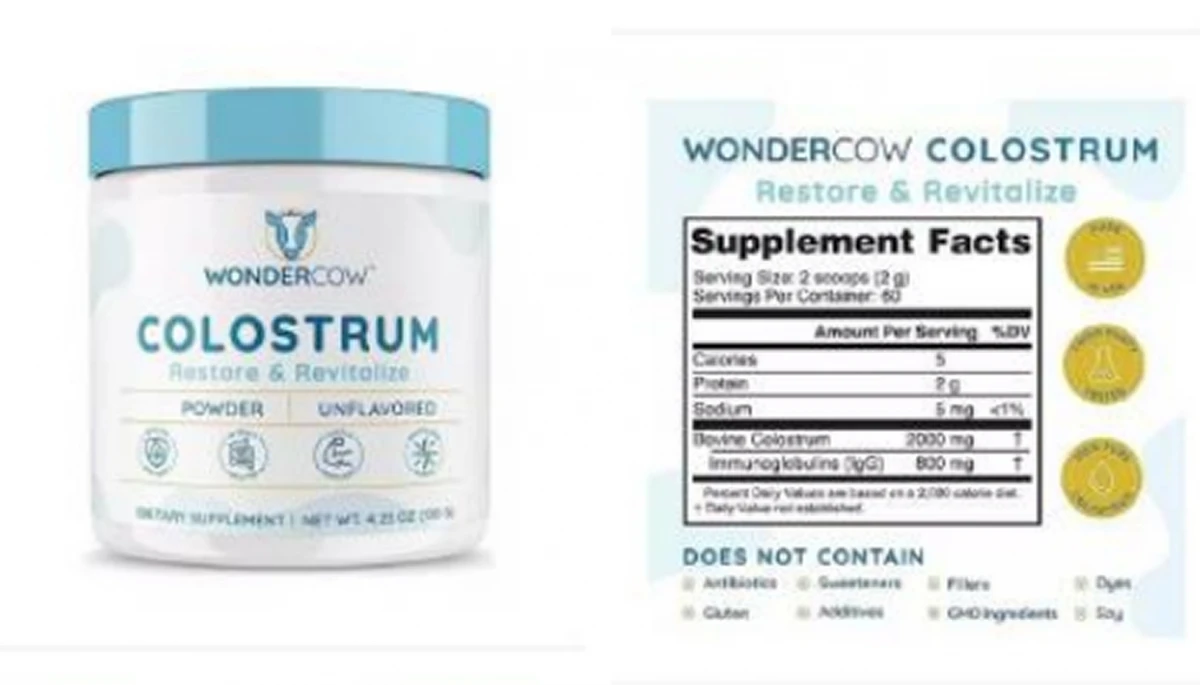 El producto dietario prohibido por Anmat, publicado en un anexo del Boletín Oficial.