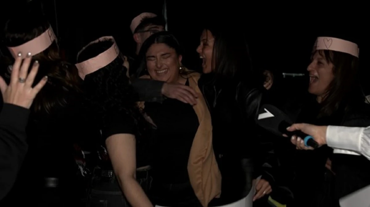 Euge con sus seres queridos. 