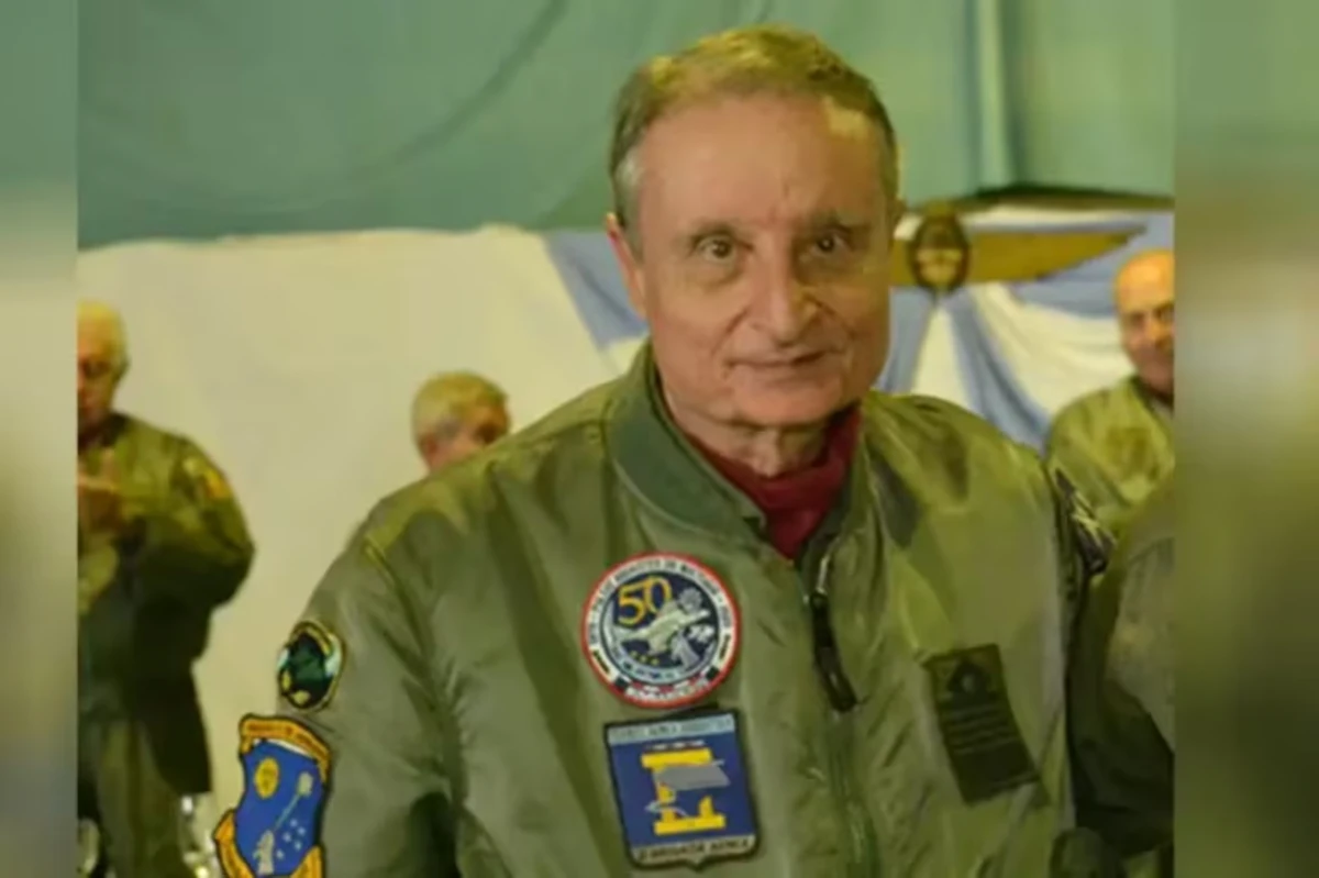 OTRA RENUNCIA EN EL SMN. Antonio José Mauad, veterano de la Guerra de Malvinas y jubilado de la Fuerza Aérea.