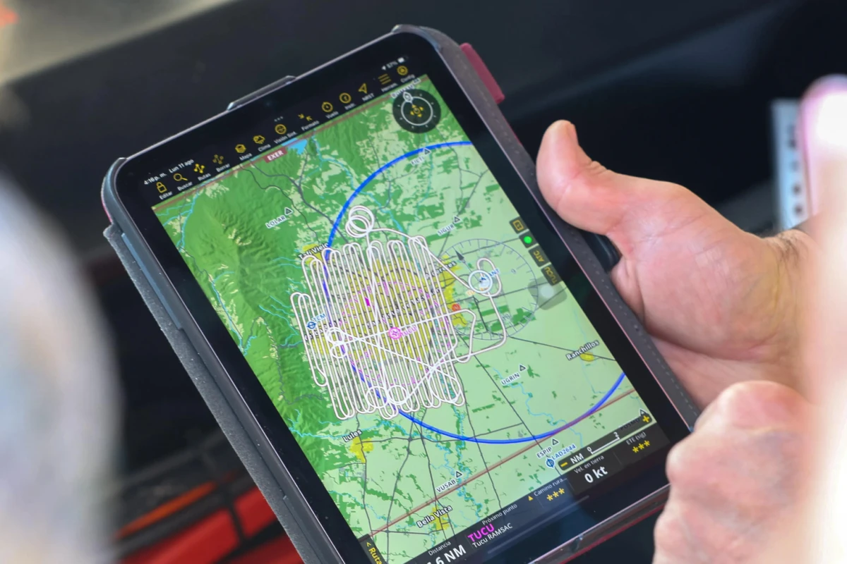 PARA PREVENIR INUNDACIONES. La Municipalidad llevó adelante un diagnóstico topográfico con sistema LiDAR.