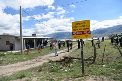 La Justicia formalizó los cargos contra los siete imputados por usurpaciones en El Mollar