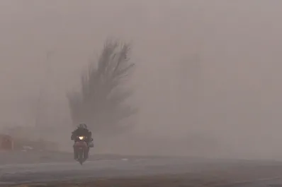 Alerta meteorológica amarilla: del viento zonda, al ascenso de temperatura y las nevadas