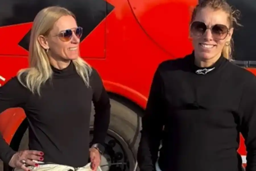 Las protagonistas del accidente, que ya se encuentran en sus hogares.