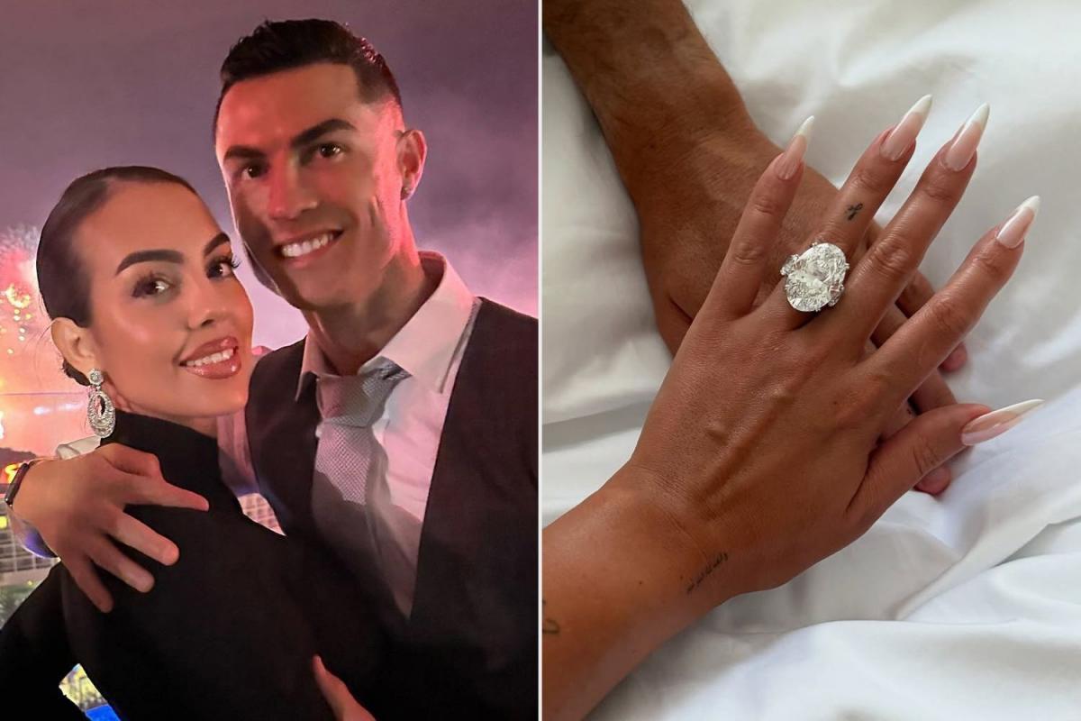 El impresionante anillo de compromiso que Cristiano Ronaldo le dio