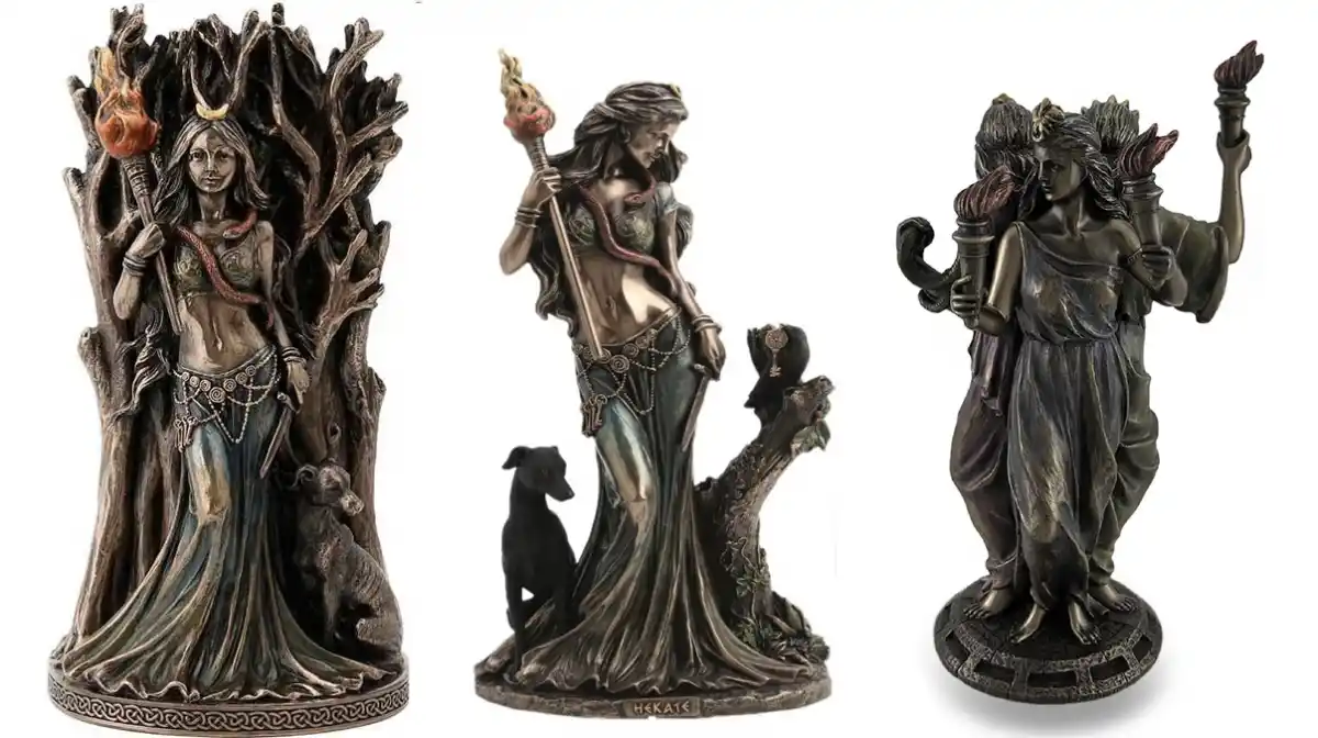 Estatuas en honor a Hécate