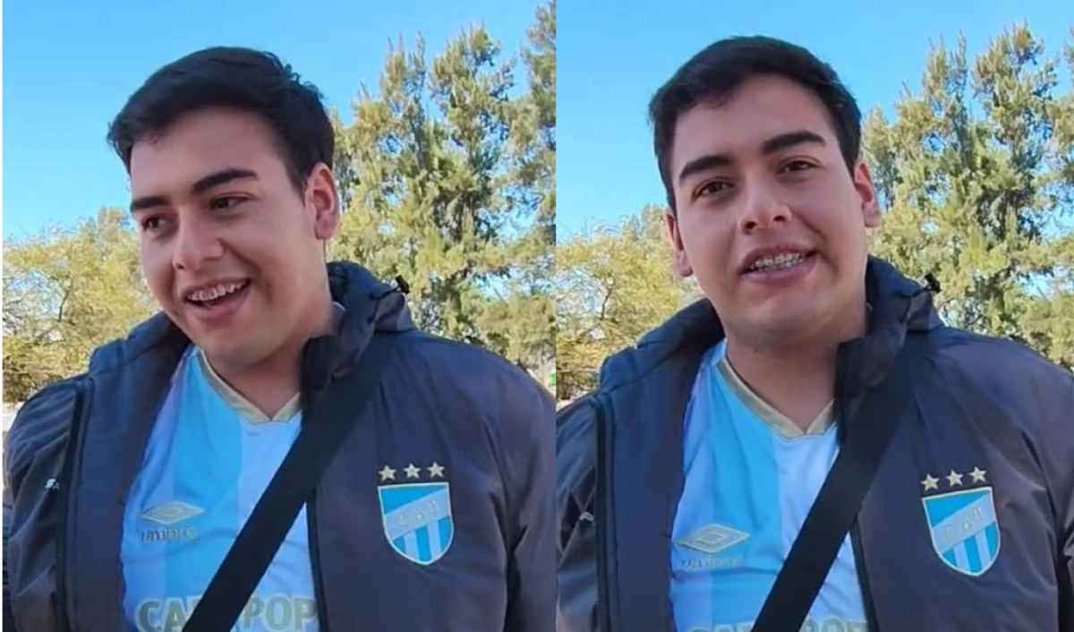 El vaticinio de un hincha de Atlético Tucumán: Anulo mufa, pero en Salta tenemos buena suerte