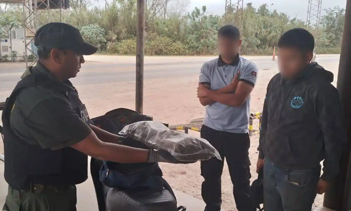 Detienen a cinco personas con nueve kilos de drogas en operativos de Gendarmería en Salta