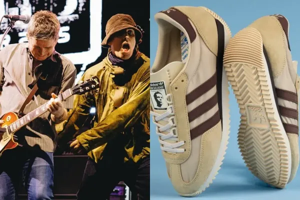 Oasis y Adidas: Los hermanos Gallagher lanzaron dos modelos de zapatillas en colaboración con la marca