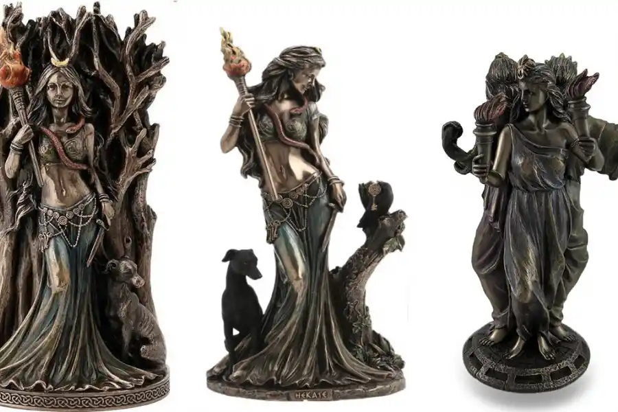Estatuas en honor a Hécate