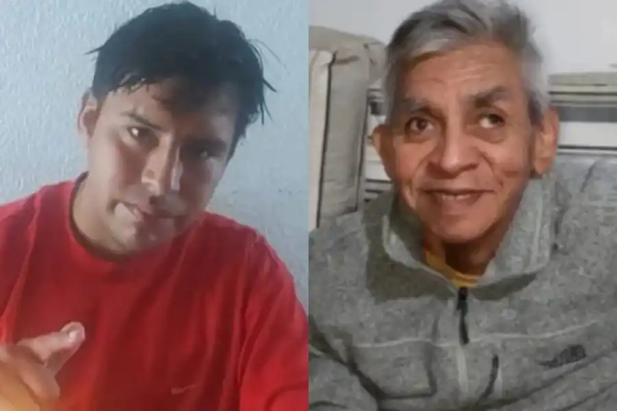 LAS VÍCTIMAS IDENTIFICADAS. Sergio Alejandro Sosa y Jorge Omar Anachuri.