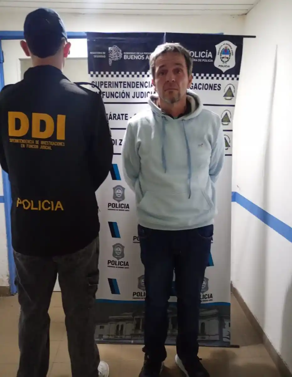 Se conoció la primera foto de Claudio Contardi, el ex marido de Julieta Prandi, preso