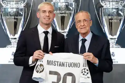 En el día de su cumpleaños, Franco Mastantuono fue presentado como nuevo jugador del Real Madrid