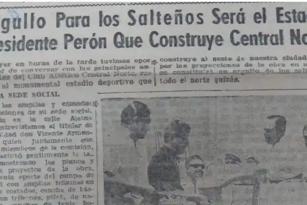 El estadio que soñó Central Norte y perdió Salta