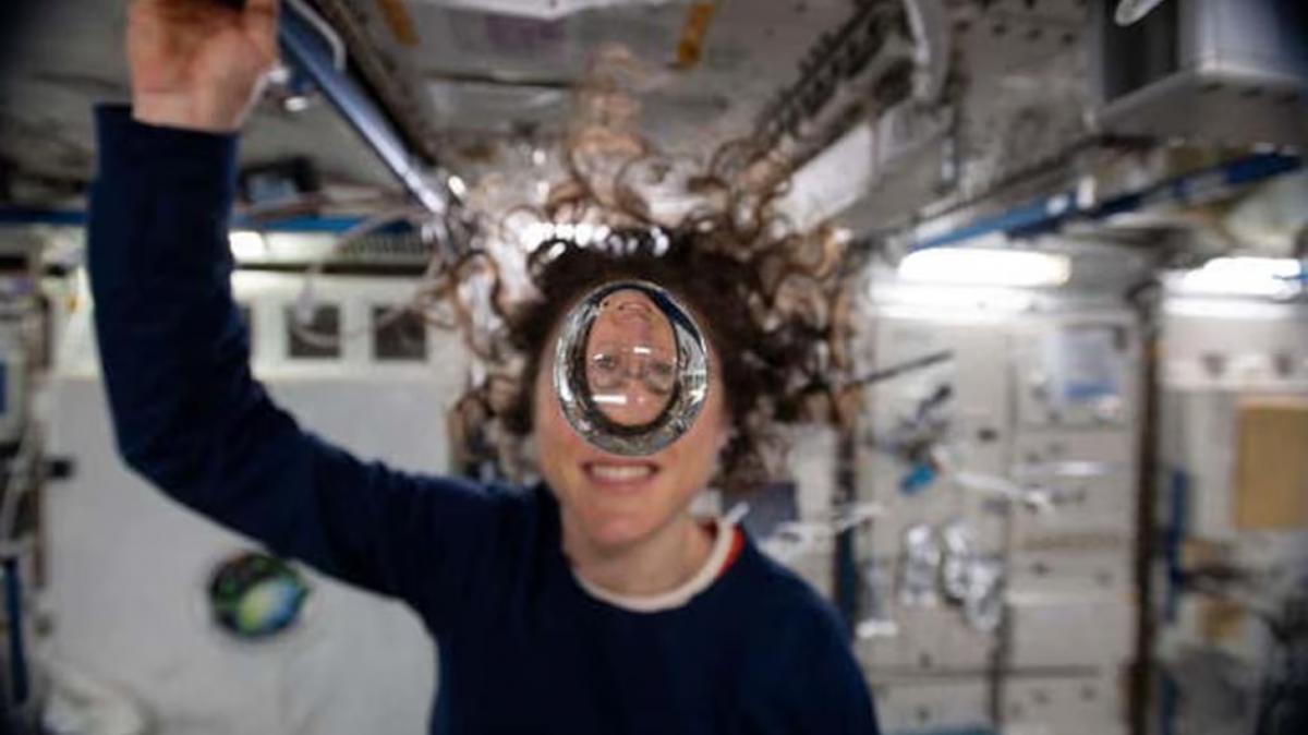 GOTA POR GOTA. El agua supera en pureza a la mayoría de las fuentes disponibles en la Tierra y abre la puerta a viajes de larga duración. / NASA