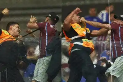 Hinchas de Godoy Cruz sufrieron represión en Brasil tras la caída contra Atlético Mineiro