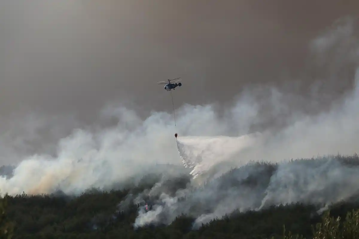 Un nuevo incendio arrasa Turquía