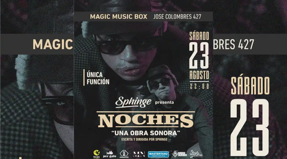 Sphinge presenta Noches, una obra sonorovisual única en la provincia