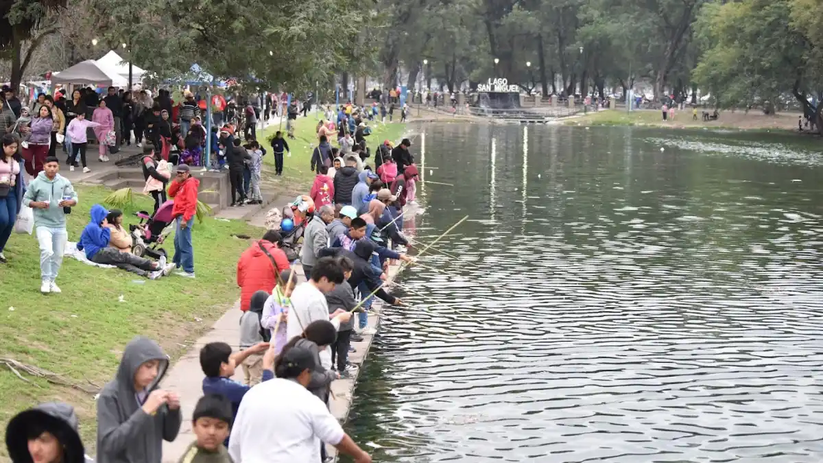 Festejos por el día del niño en el Parque 9 de Julio. Pablo Salcedo / Especial para LA GACTA 
