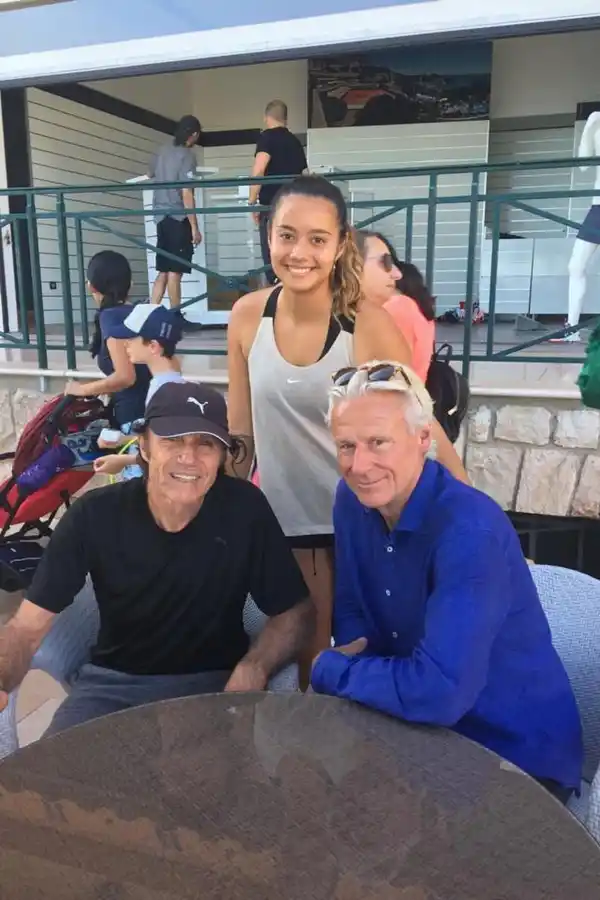 Una de las hijas de Guillermo Vilas habló de la salud de su papá. Fuente: Imagen subida a Instagram por Andanin Vilas.