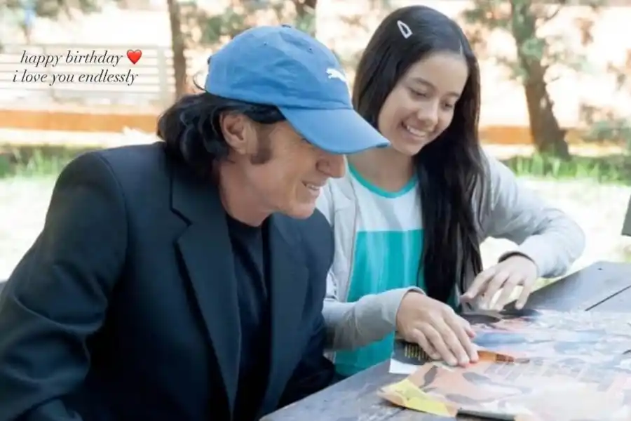 Guillermo Vilas cumplió años y su hija hizo un emotivo posteo: “Te amo infinitamente”. (Andanin Vilas IG)