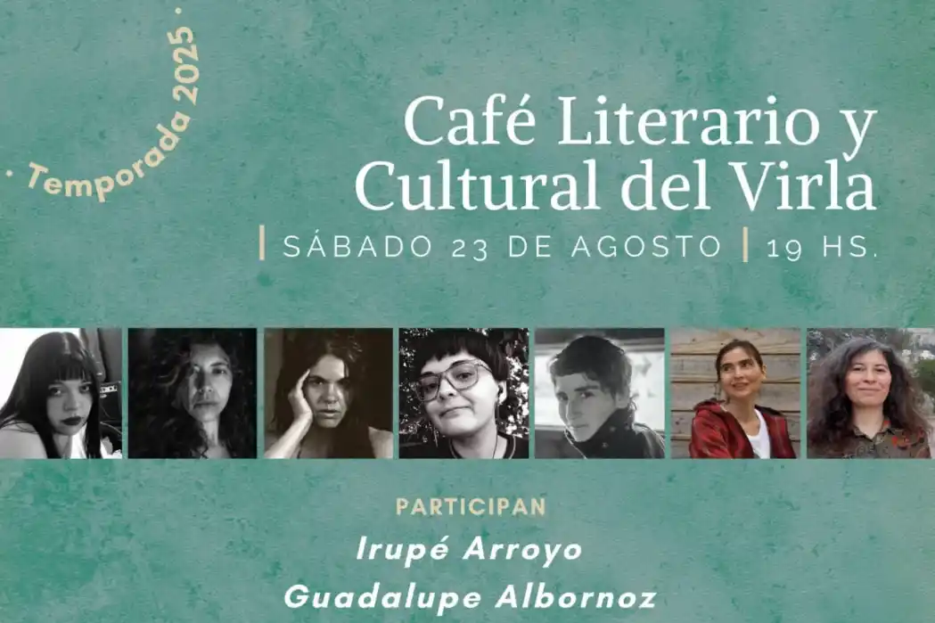 Café Literario y Cultural del Virla: poesía y música en Tucumán este sábado 23 de agosto