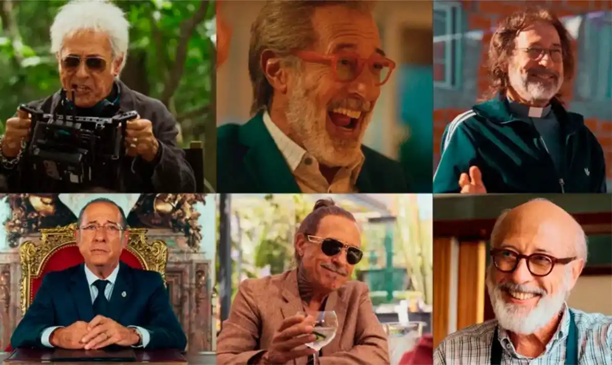 En la película Homo Argentum Guillermo Francella representa 16 personajes.