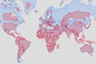 Por qué los mapas del mundo achican este continente desde hace cientos de años