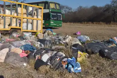 Operativo Lapacho: por la burocracia, se pudren la ropa y las frazadas secuestradas por contrabando