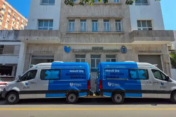 La Asistencia Pública incorporó dos ambulancias