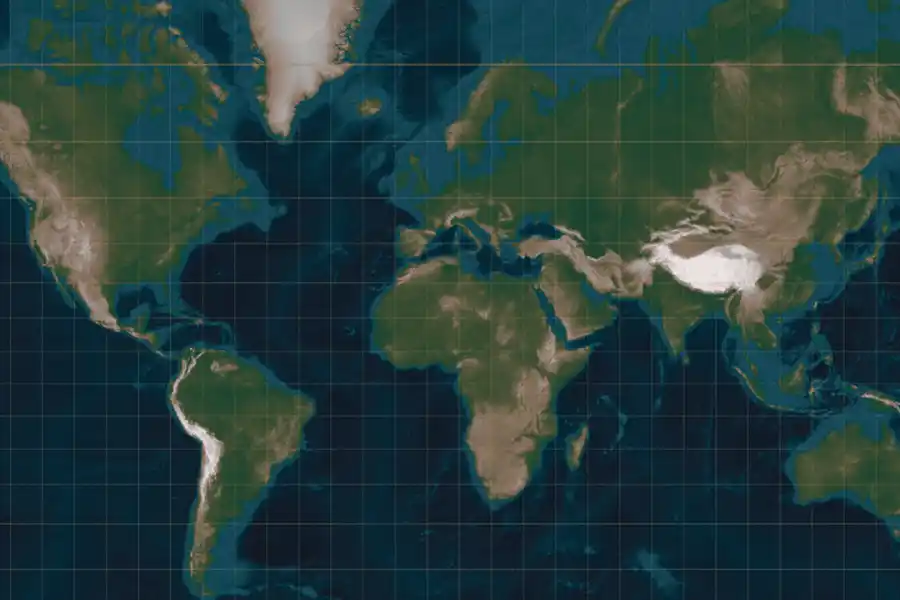MAPA MERCATOR. La Unión Africana busca reemplazar el planisferio clásico que achica al continente. / PEXELS