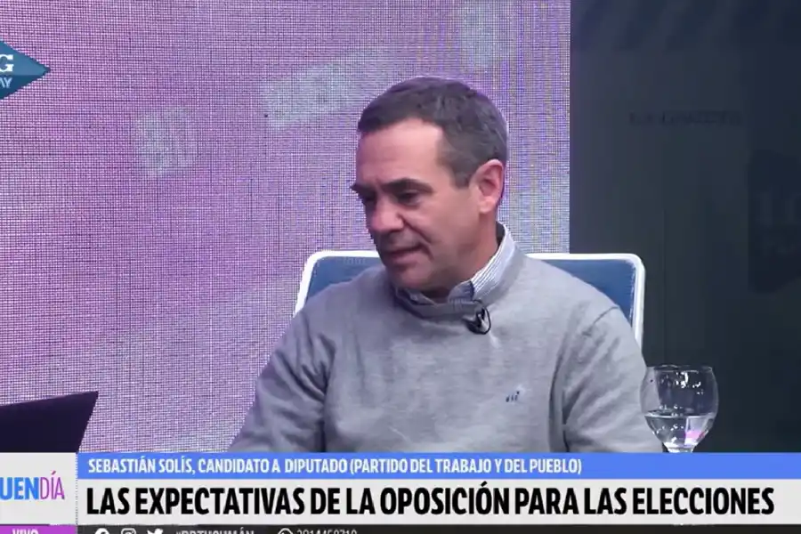 Sebatián Solís: “Nuestros candidatos son todos referentes de la lucha popular”