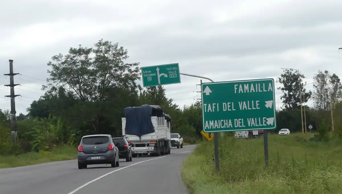 MANTENIMIENTO. Debido a las tareas de fresado y bacheo, sólo se podrá circular por media calzada sobre el kilómetro 764 de la Ruta 38