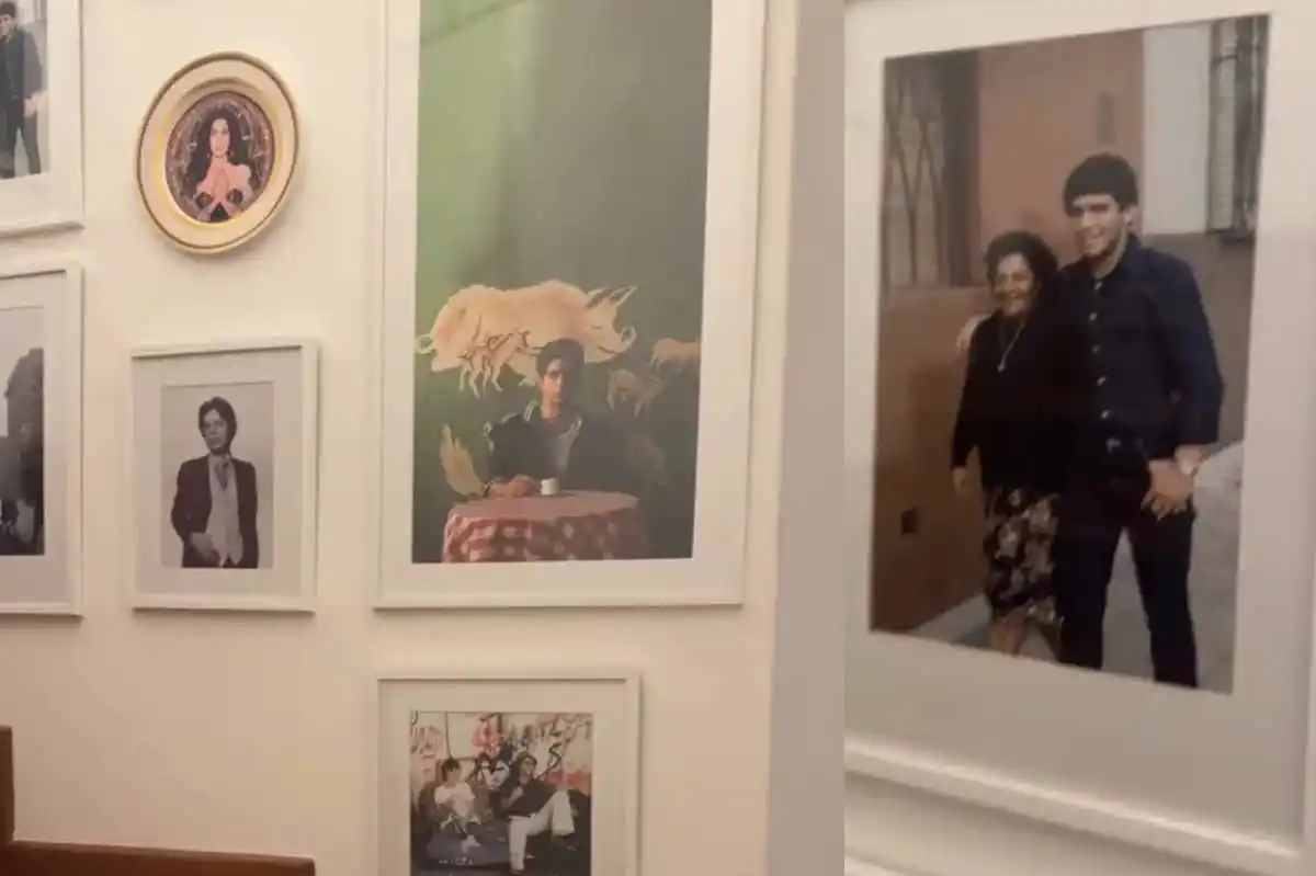 Lo que nadie vio: qué famosos aparecen en la decoración de la casa de Lali Espósito