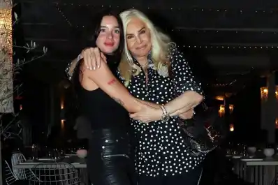 Cena privada y besos: así se destapó el romance entre Lucía Celasco, nieta de Susana, y un jugador de Boca