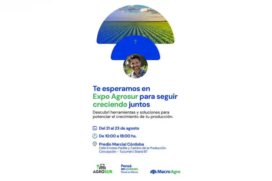 Banco Macro, presente en Expo Agrosur