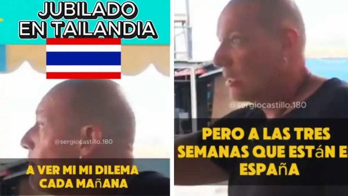“Ni aunque les paguen vuelven a España”: el testimonio de un jubilado español en Tailandia