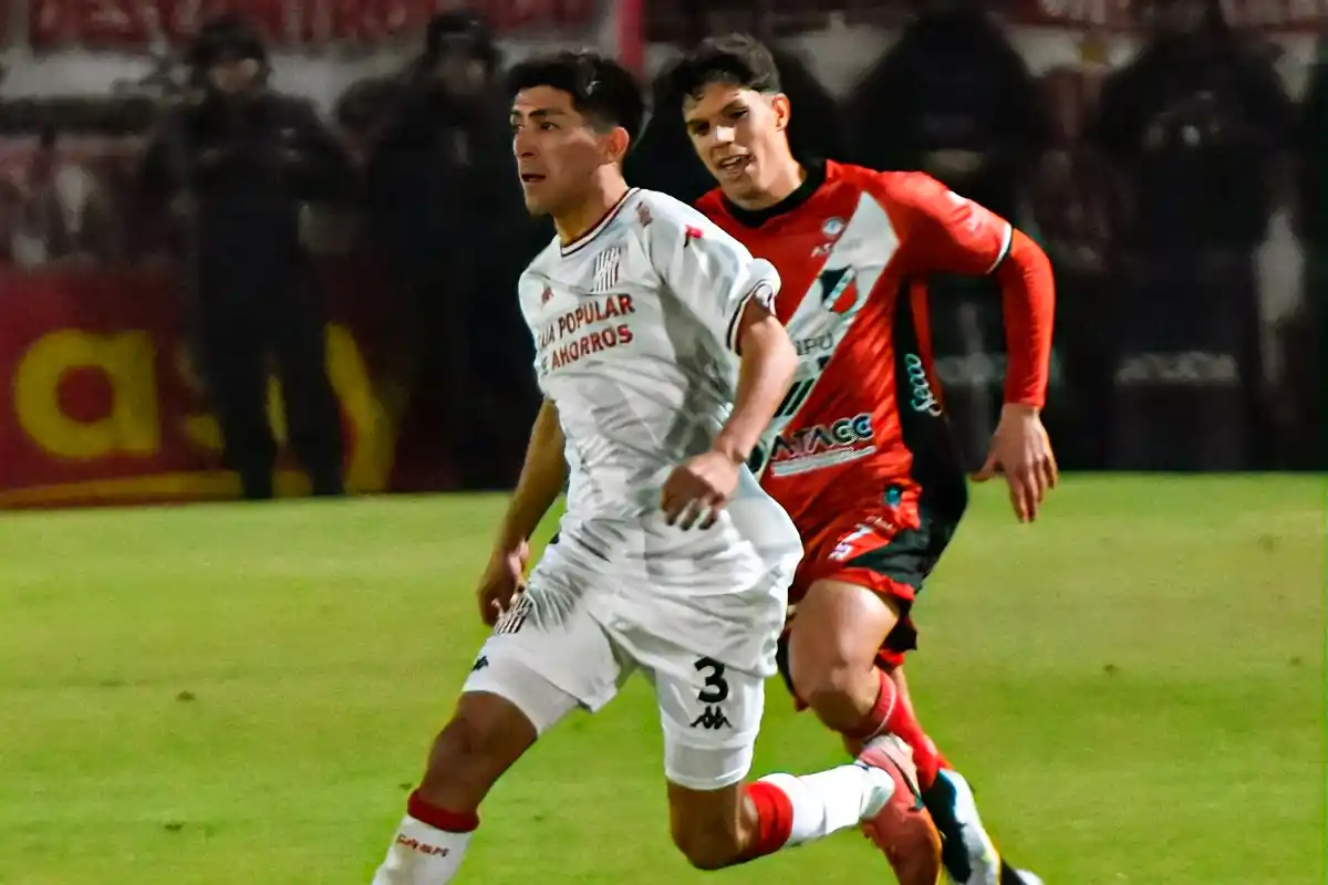 CLAVE. Aníbal Paz fue una de las figuras del triunfo contra Deportivo Maipú.