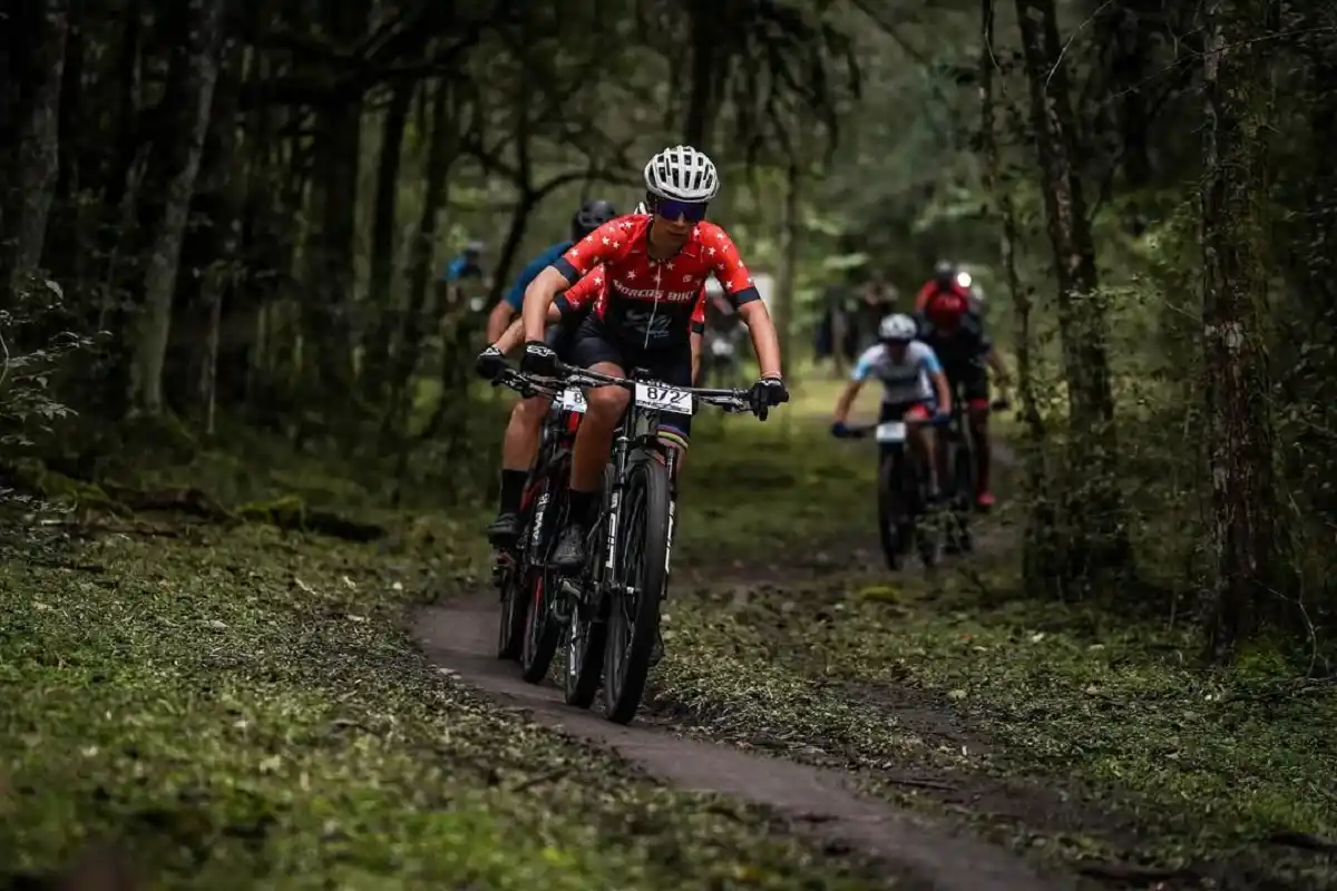 EN ACCIÓN. Portillo durante el Trasmontaña 2025, una de las prueba más exigentes.