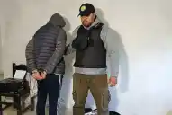 El Gobierno difundió el video del operativo policial que terminó con la detención del acusado de amenazar a Jaldo