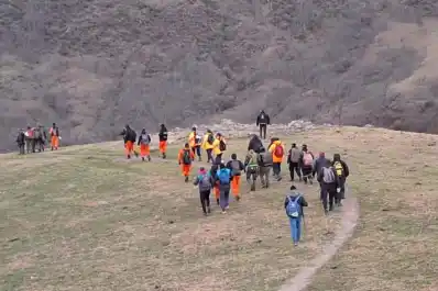 Realizaron un simulacro de un rescate aéreo en el cerro Ñuñorco Chico: 60 personas participaron del operativo