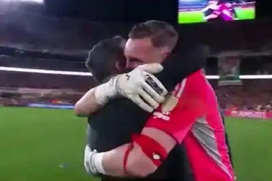 Armani, el héroe de River en los penales: llanto, abrazos y desahogo