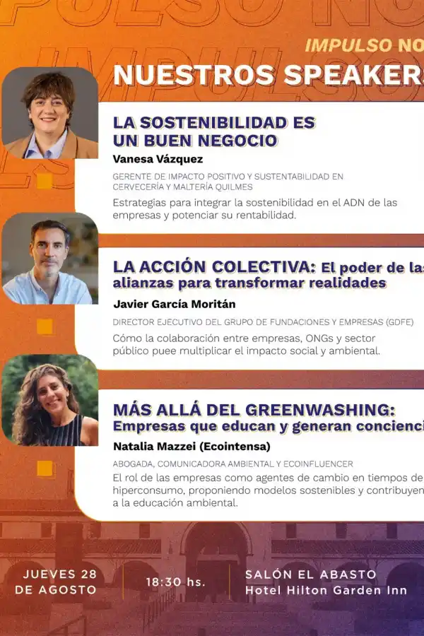 Inscribite gratuitamente al Foro de Sostenibilidad y Sector Privado de Fundación León y Fundación del Tucumán, presentado por LA GACETA