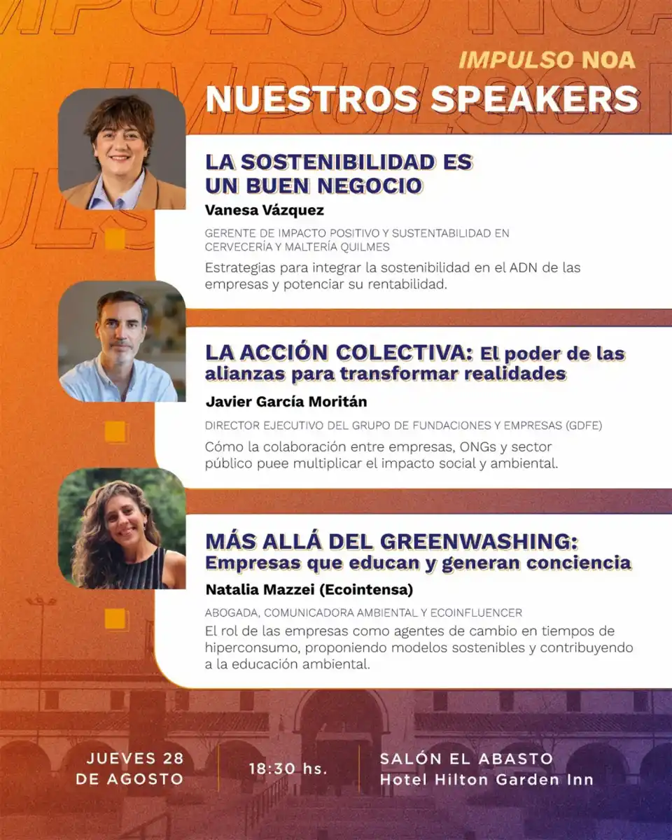 Inscribite gratuitamente al Foro de Sostenibilidad y Sector Privado de Fundación León y Fundación del Tucumán, presentado por LA GACETA