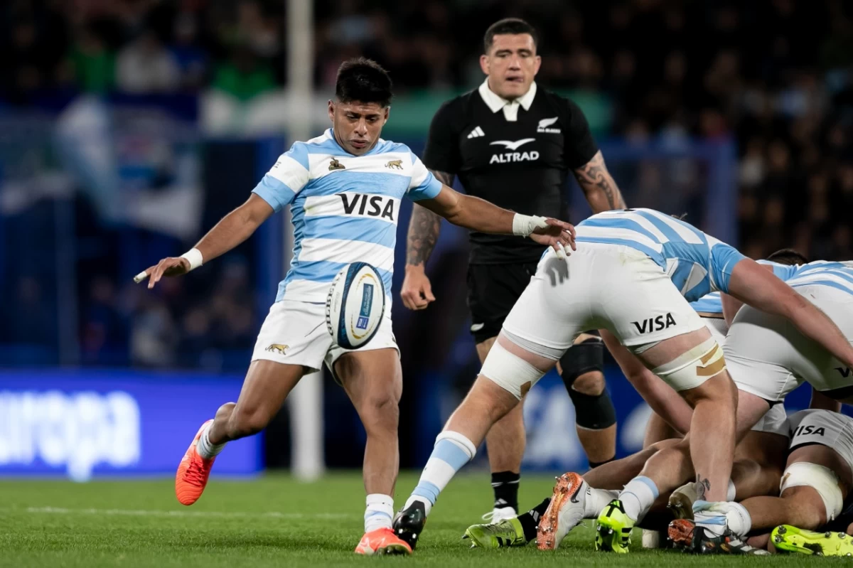 EN LA HISTORIA GRANDE. Con su try a los All Blacks, Gonzalo García escribió su nombre en las páginas doradas del rugby de nuestro país.